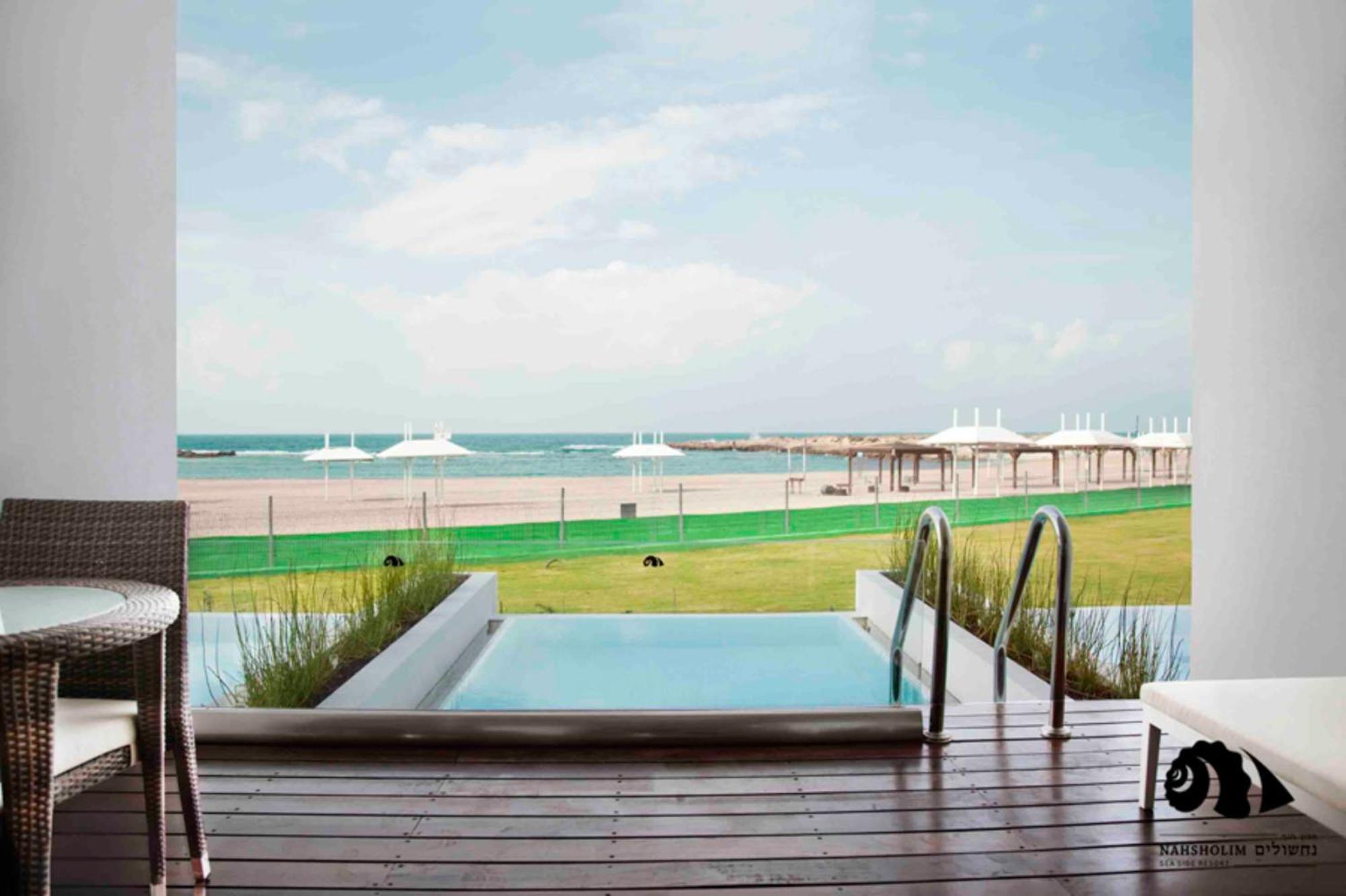 Nachsholim Beach Hotel ナーショリム エクステリア 写真